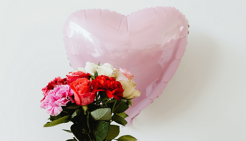 Exemples de messages d'amour pour des fleurs