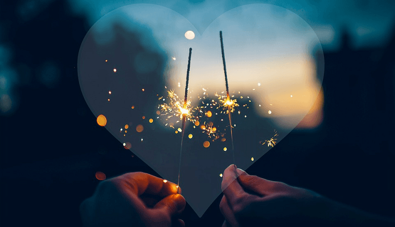 Messages d'amour pour souhaiter une bonne année 
